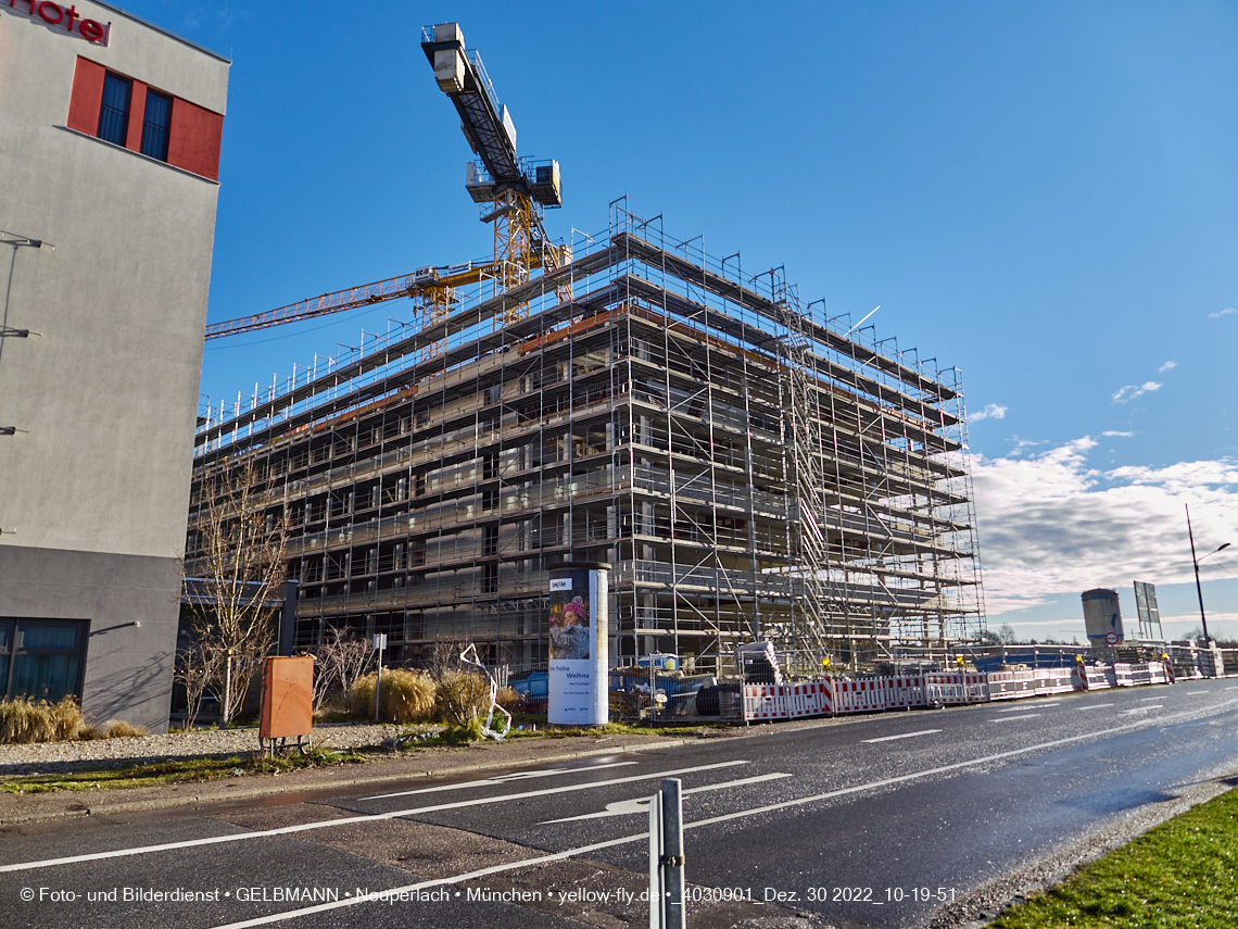 30.12.2022 - Baustelle R.EVO in Neuperlach-Süd